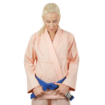 Groundgame woman Champion 2 BJJ Gi -Peach